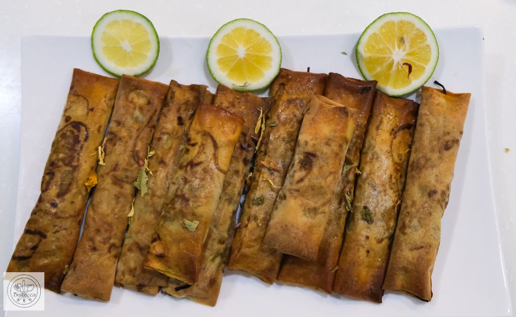 Knusprig gebackene Frühlingsrollen