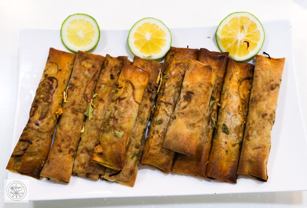 Knusprig gebackene Frühlingsrollen