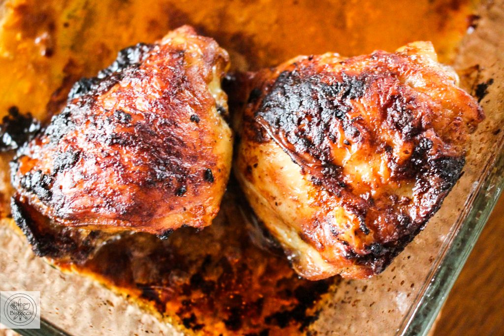 Knuspriges Hähnchen mit Senf-Marinade