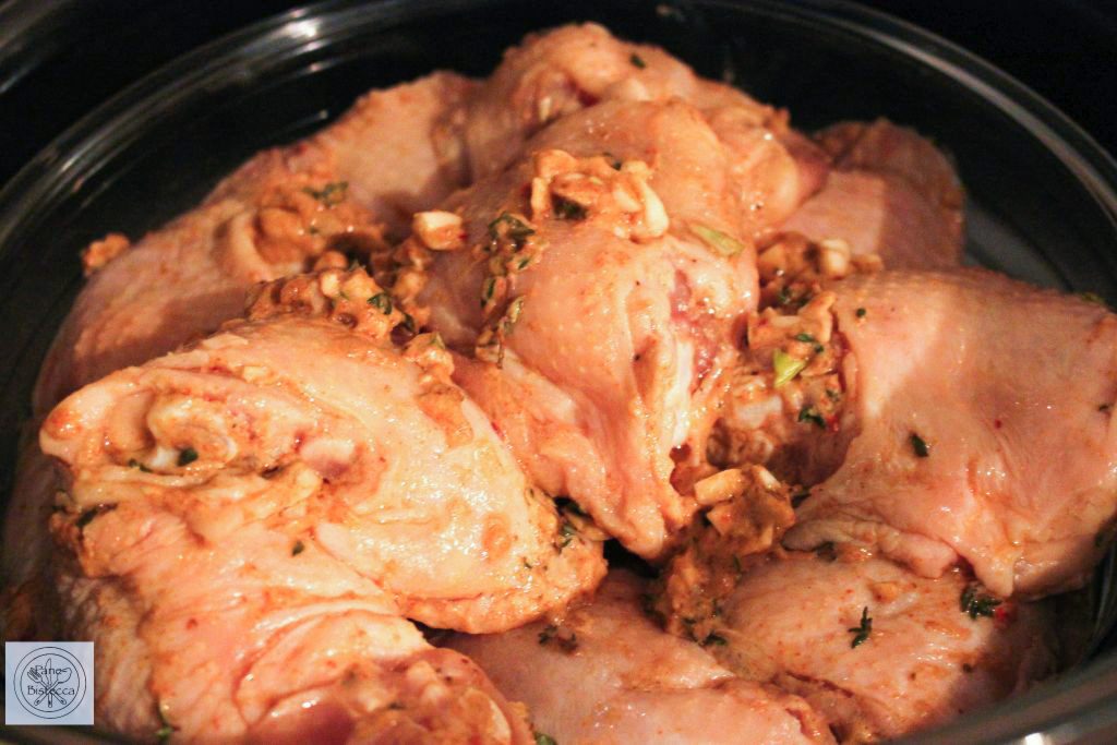 Knuspriges Hähnchen mit Senf-Marinade