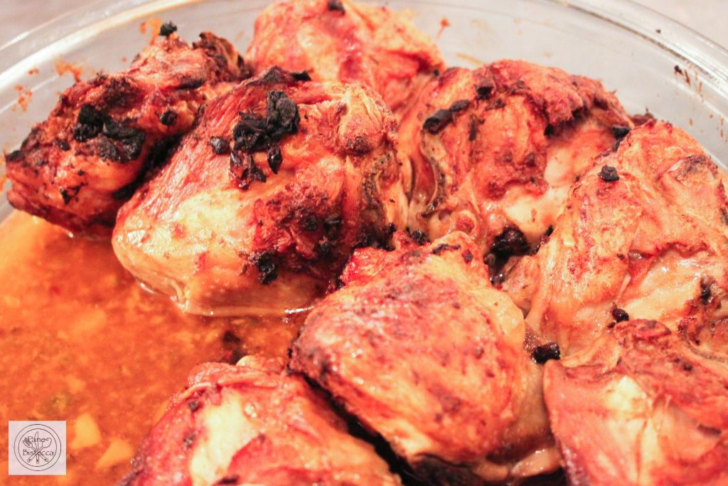 Knuspriges Hähnchen mit Senf-Marinade