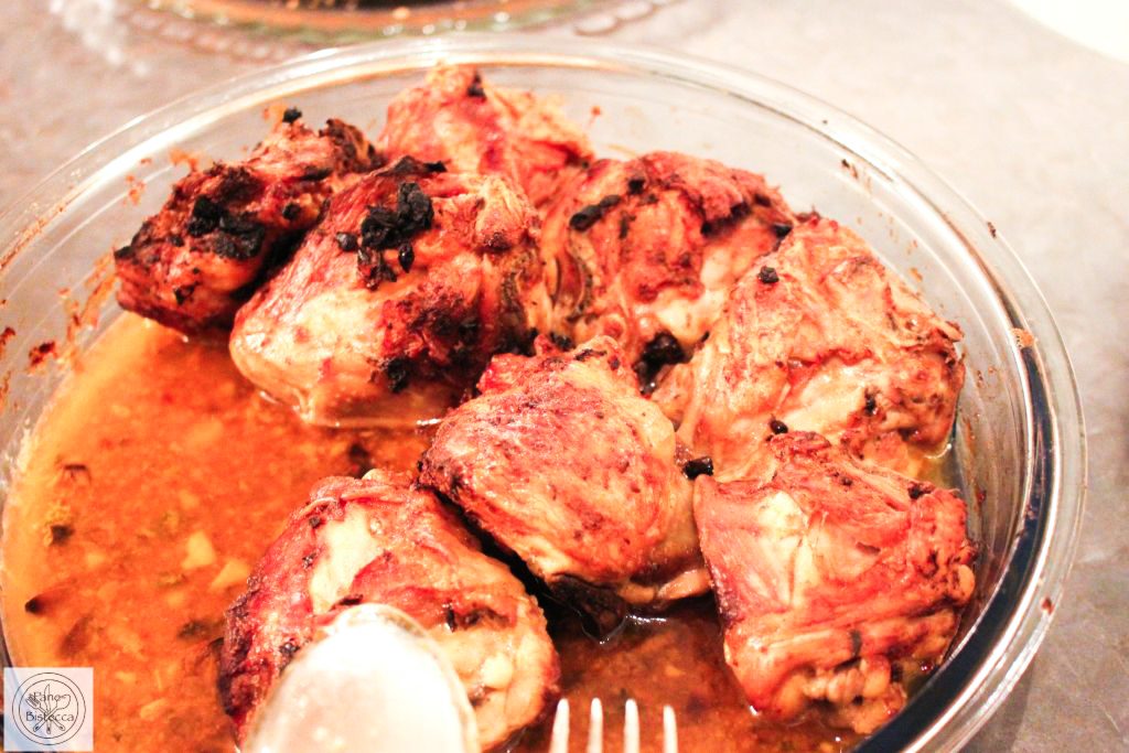 Knuspriges Hähnchen mit Senf-Marinade