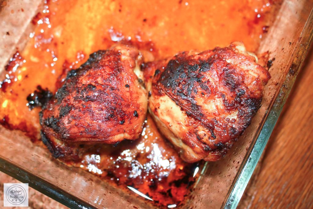 Knuspriges Hähnchen mit Senf-Marinade