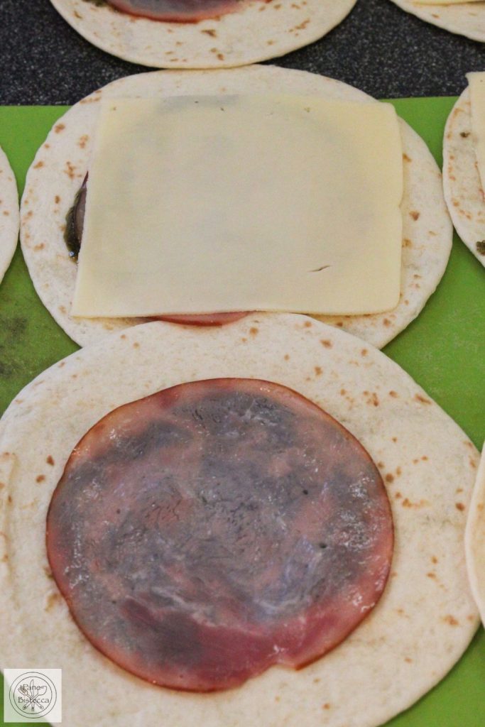 Schinken-Käse Taquitos