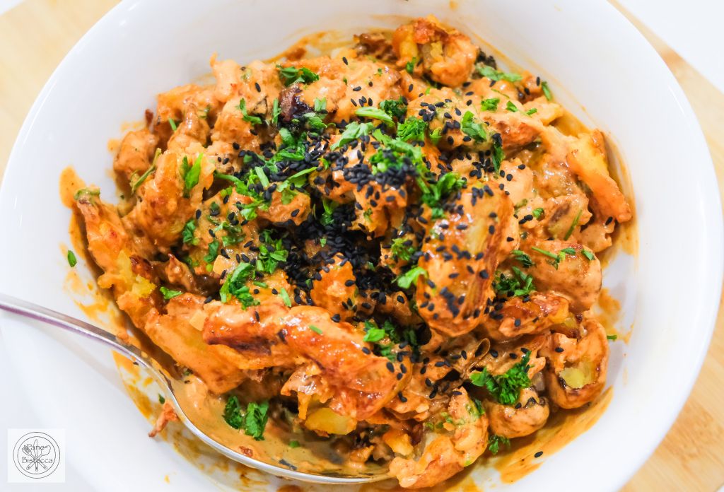 Scharfer Koreanischer Kartoffelsalat