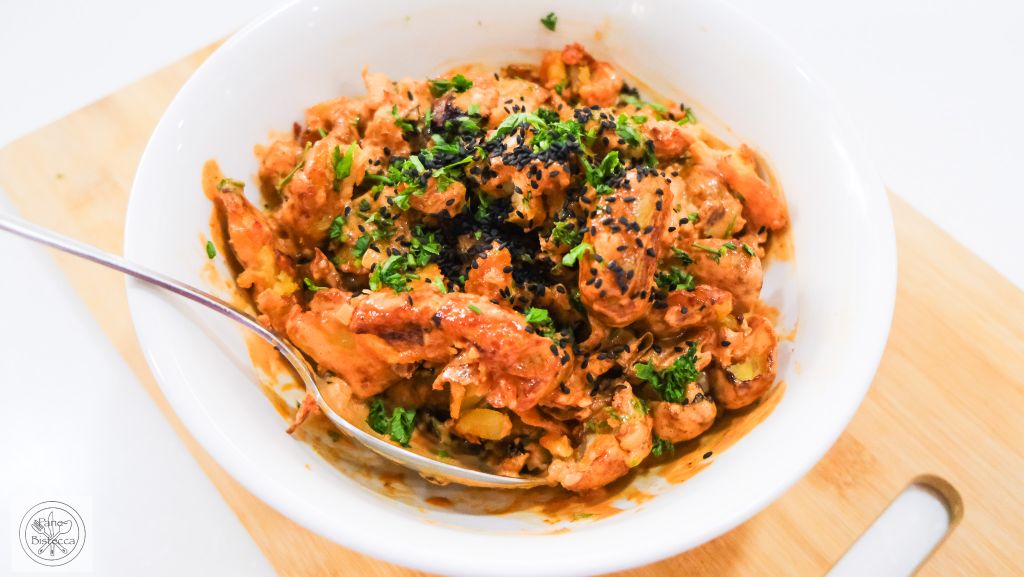 Scharfer Koreanischer Kartoffelsalat