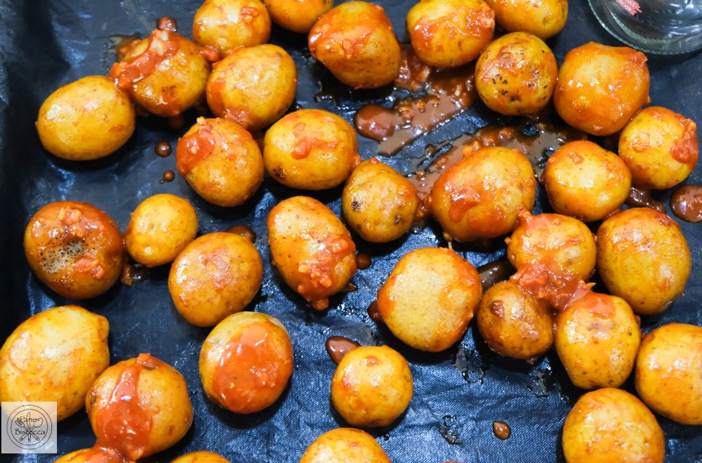 Scharfer Koreanischer Kartoffelsalat