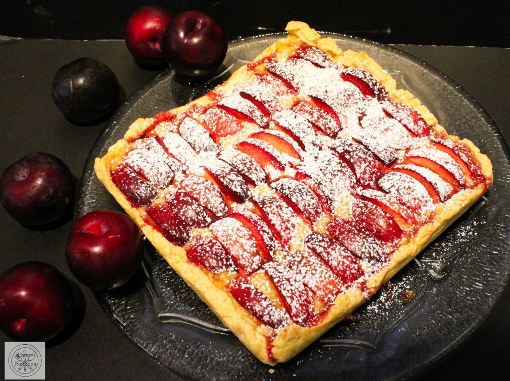 Marzipan Pflaumen Kuchen