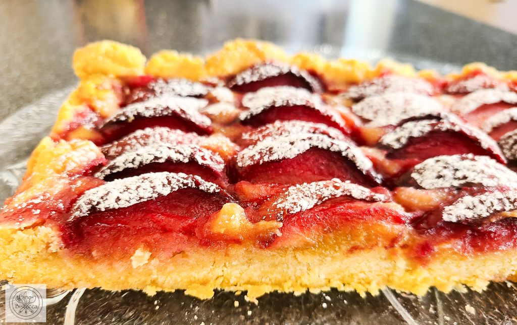 Marzipan Pflaumen Kuchen