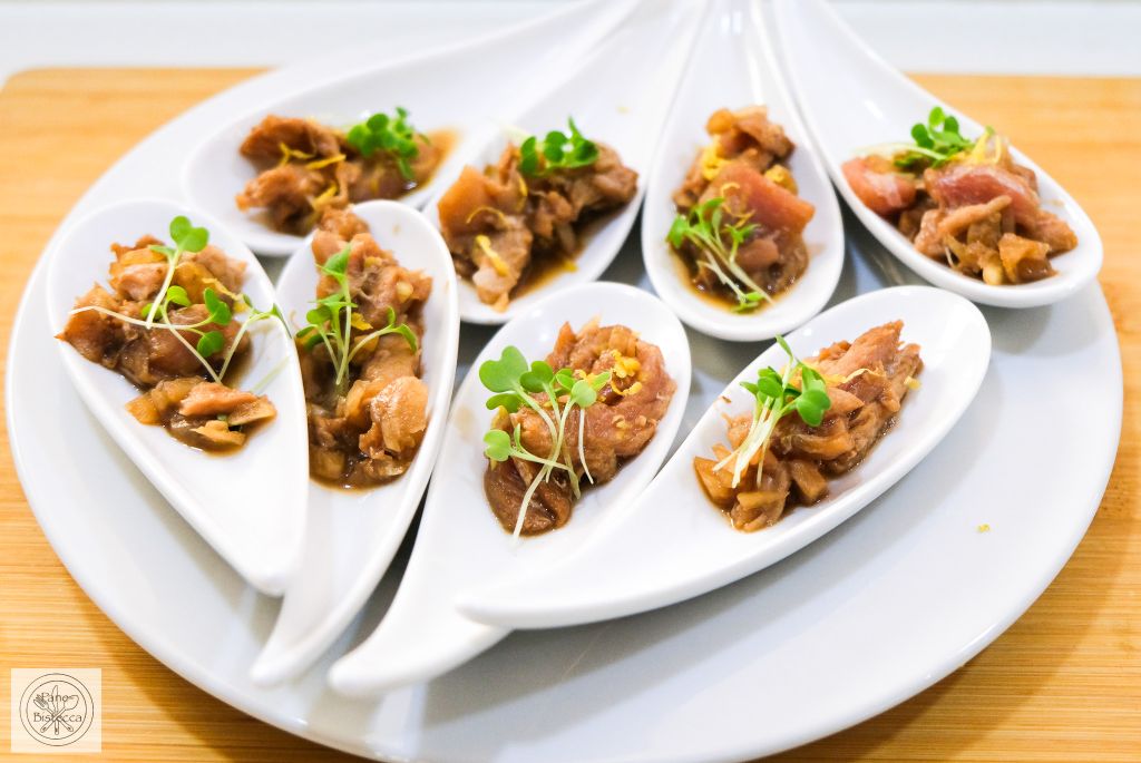Koreanischer roher Soja Thunfisch