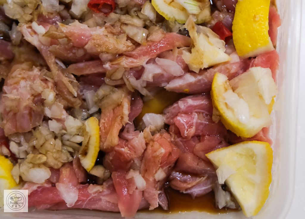 Koreanischer roher Soja Thunfisch