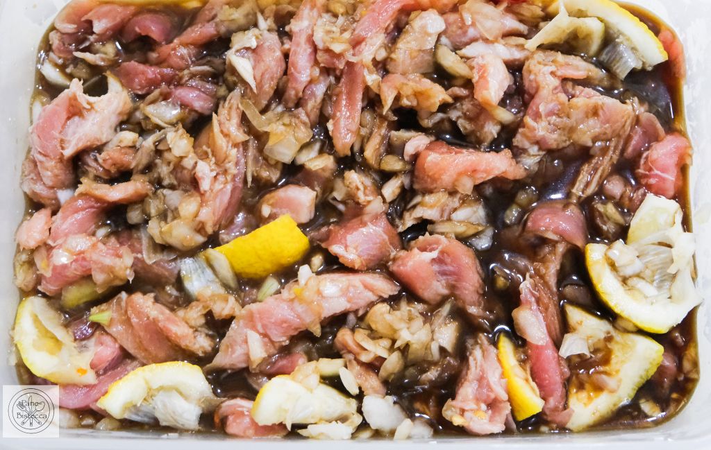 Koreanischer roher Soja Thunfisch