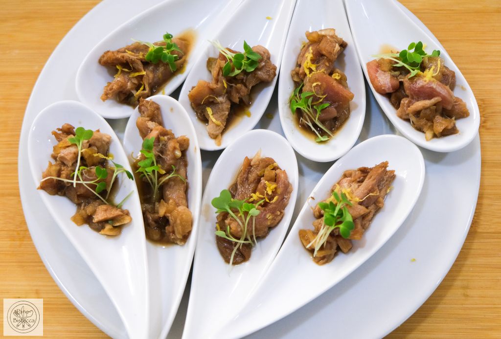 Koreanischer roher Soja Thunfisch