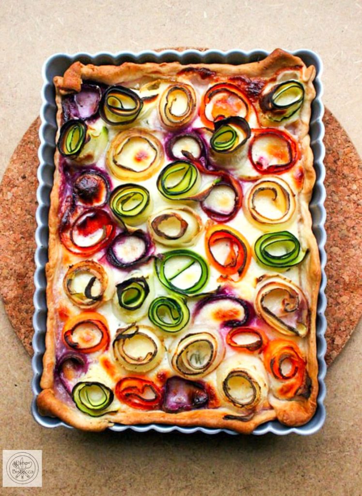 Gemüseröschen Tarte