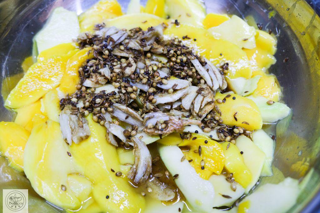 Sweet and Sour Mango Pickles