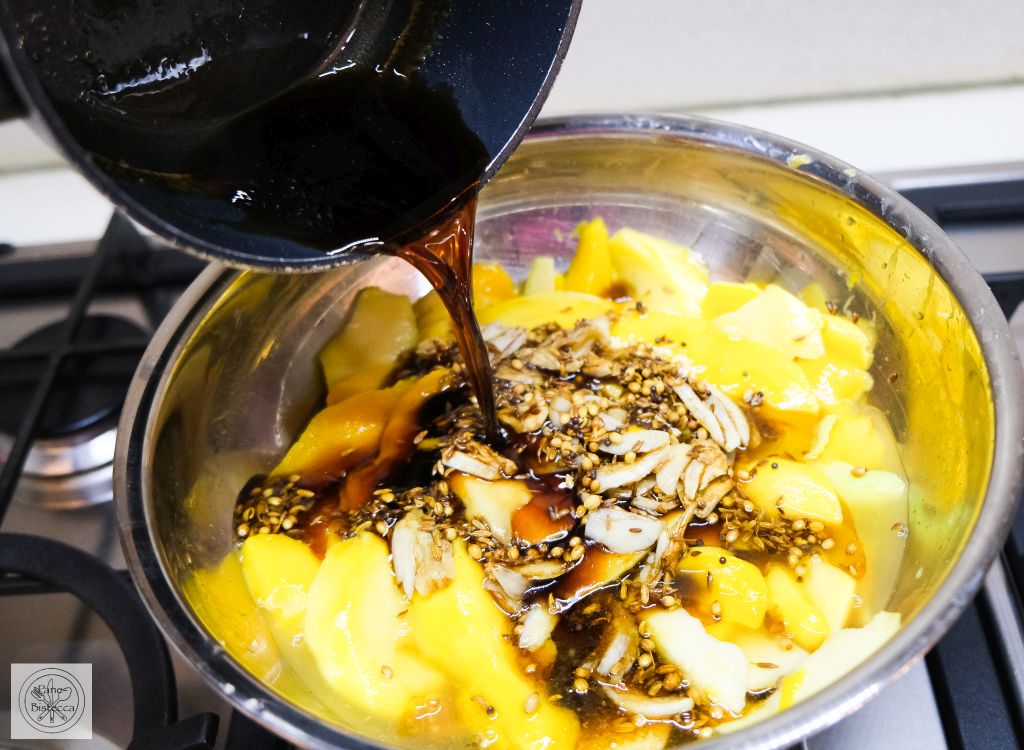 Sweet and Sour Mango Pickles