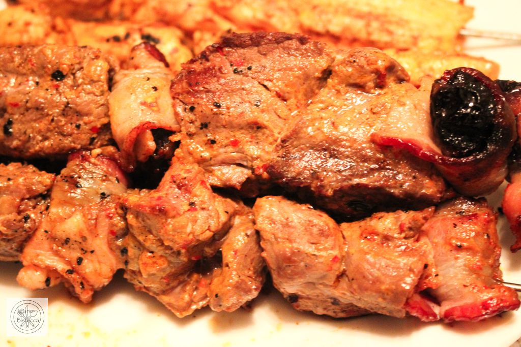 Rindfleisch Kebab vom Grill