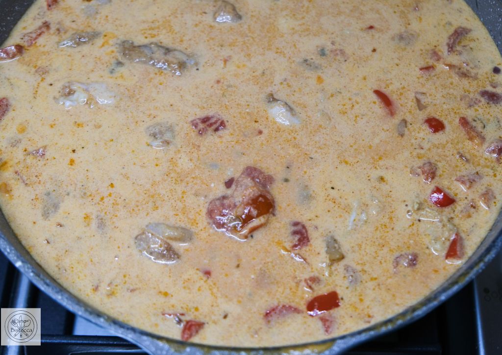 Brasilianisches Kokosnuss Huhn