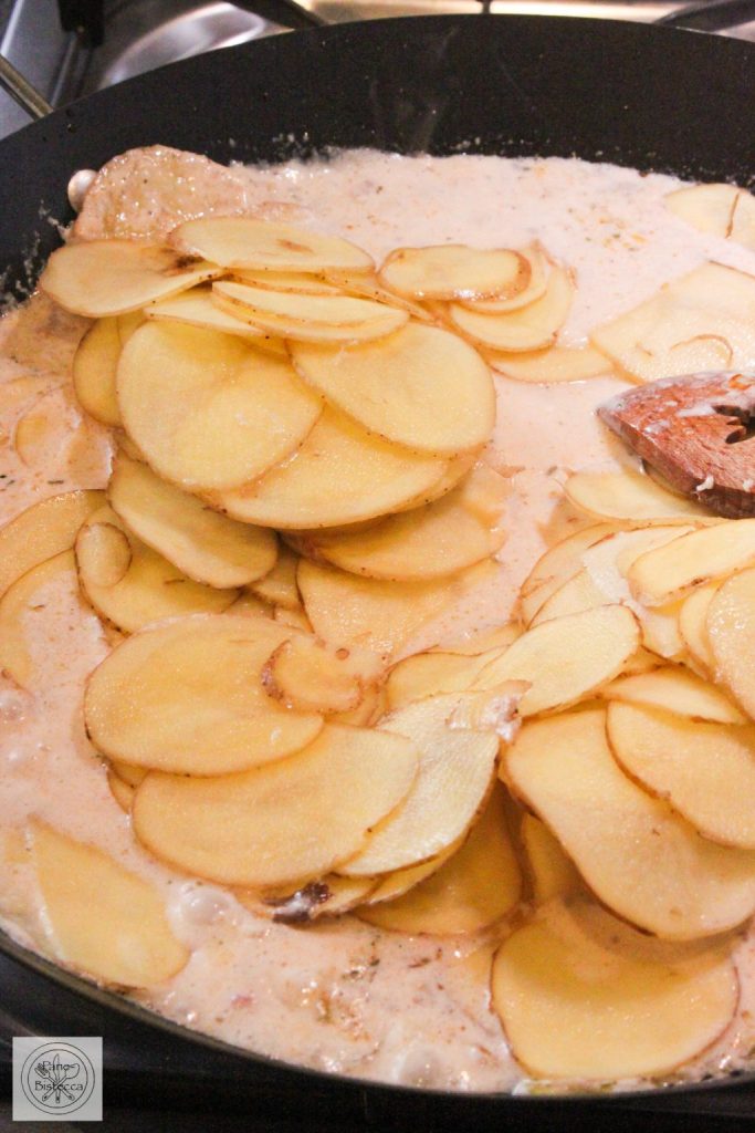Pfannen-Kartoffel Gratin