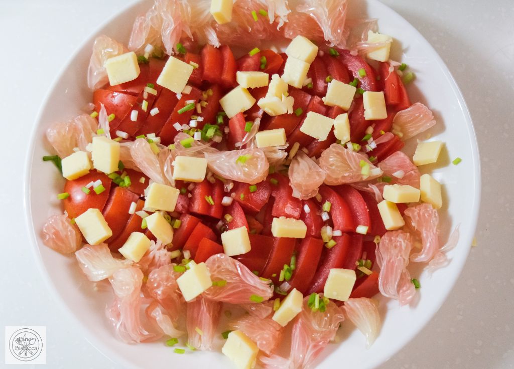 Tomaten-Pomelo Salat