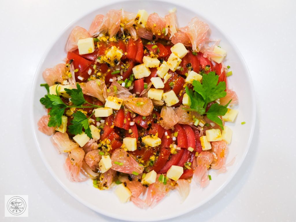Tomaten-Pomelo Salat