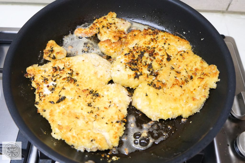 Hühnerschnitzel mit Blumenkohl-Kartoffelbrei