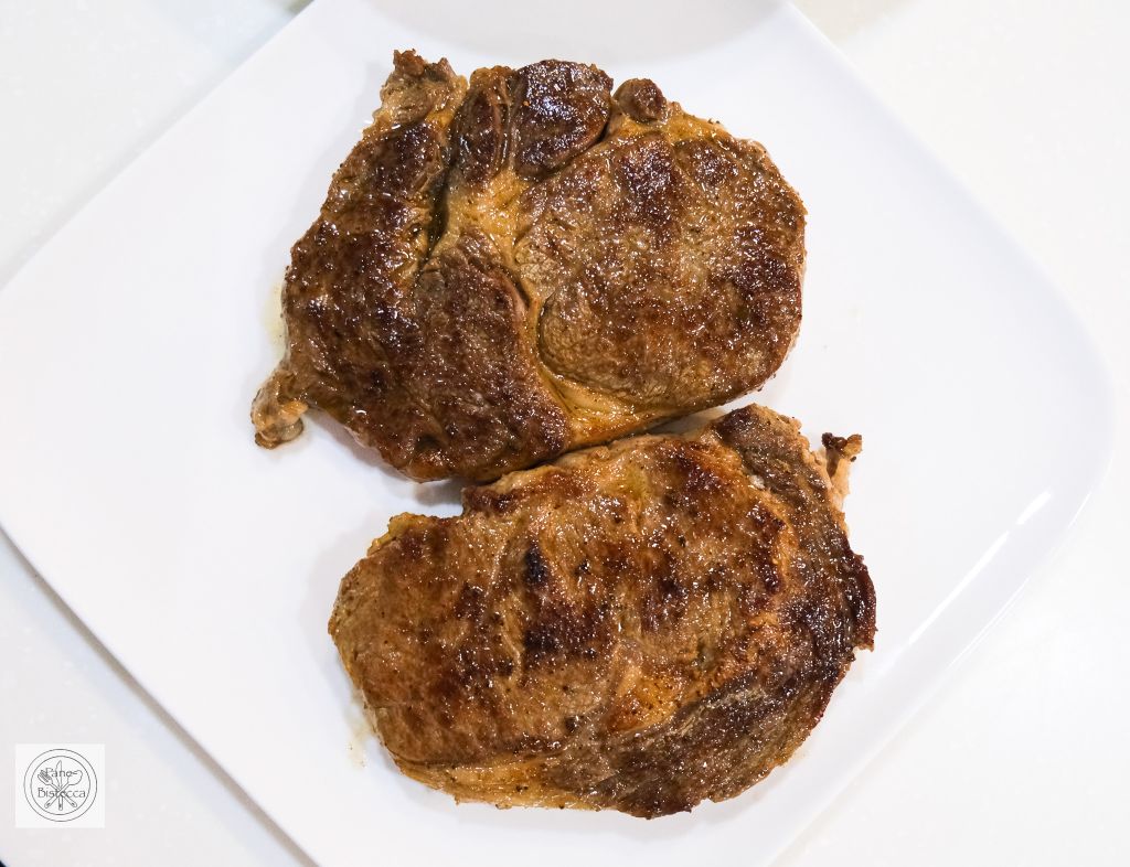 Ribeye mit Gemüse