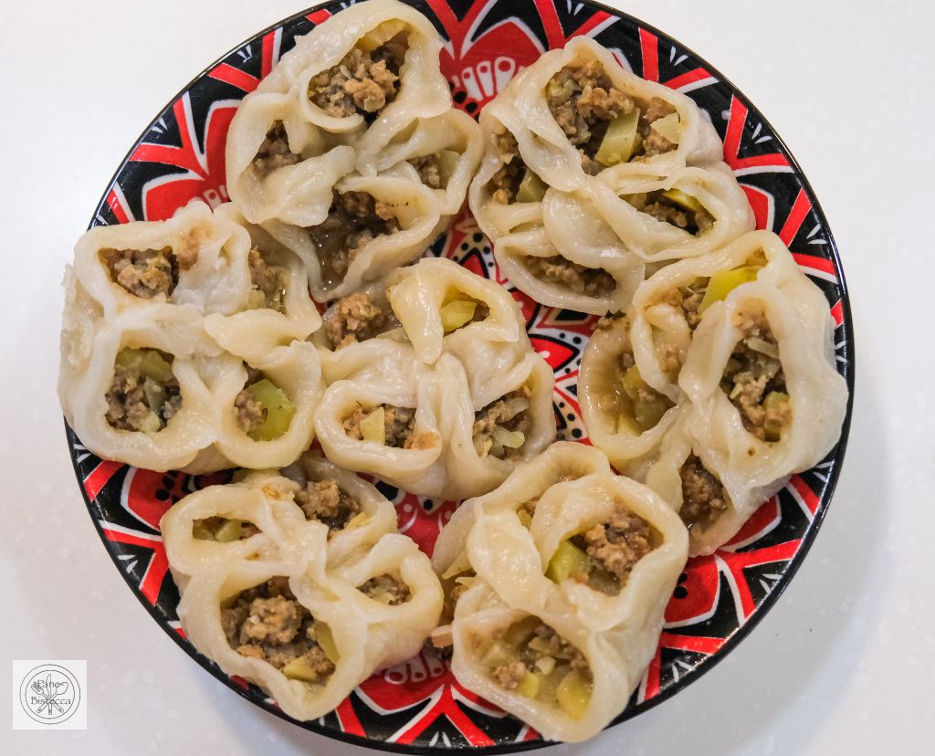 Traditionelle Usbekische Manti