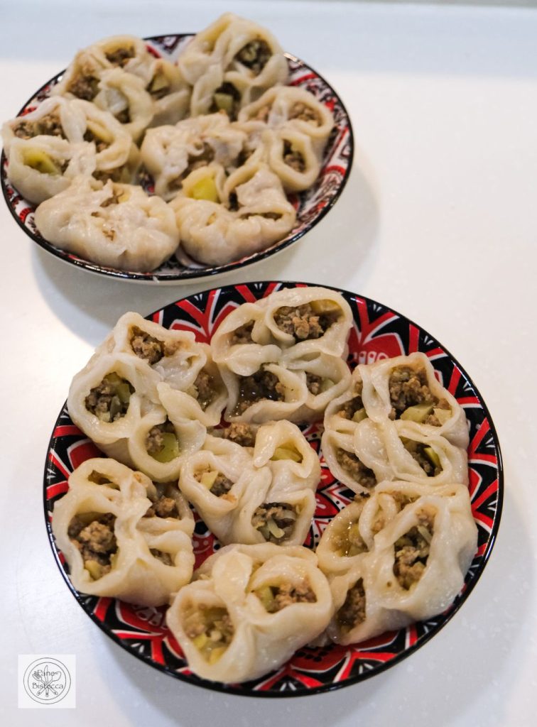 Traditionelle Usbekische Manti